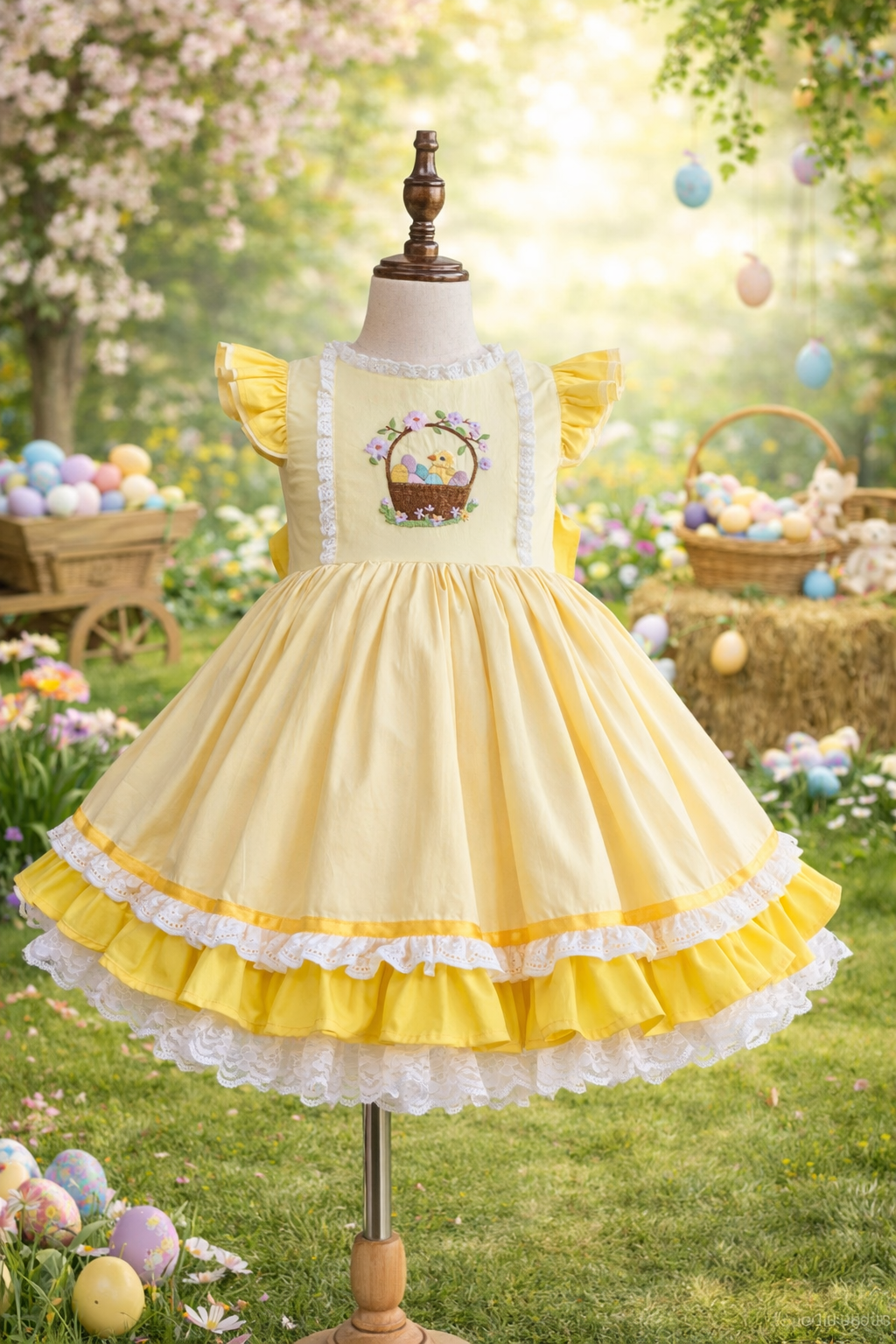 Easter Chick dress PRE ORDER