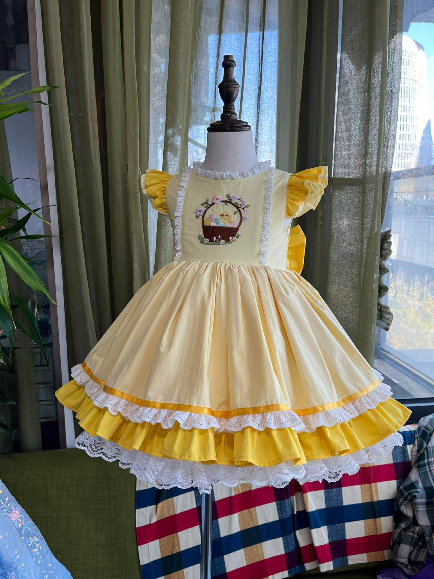 Easter Chick dress PRE ORDER